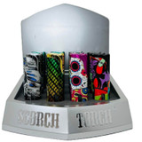 Scorch Torch - Cigar Punch Geometric and Graffiti Design -12 Piece Per Display