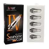 Lookah - 510 Connect Seahorse IV Quartz Coil - 5 Pieces Lookah - 510 Connect Seahorse IV Quartz Coil - 5 Pieces