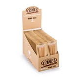 The Original Cones Natural Pre-rolled Papers 109x26mm Cones Blister - 3 Per Pack King Size - 32 Count Per Box - Unbleached The Original Cones Natural Pre-rolled Papers 109x26mm Cones Blister - 3 Per Pack King Size - 32 Count Per Box - Unbleached