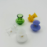 Aleaf - Carb Cap Top Hat Spinner - Assorted Colors - 5 Per Pack Aleaf - Carb Cap Top Hat Spinner - Assorted Colors - 5 Per Pack