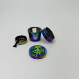 Chromium Crusher - Grinder - 50mm - 4 Parts - XL -RAINBOW TAPER ALIENS - (70412) Chromium Crusher - Grinder - 50mm - 4 Parts - XL -RAINBOW TAPER ALIENS - (70412)