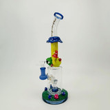Hipster - Waterpipe 14 Inches Bent Neck Monster - Mushroom Medium pink TZ191Â Hipster - Waterpipe 14 Inches Bent Neck Monster - Mushroom Medium pink TZ191Â
