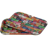 Juicy Jay - Metal Rolling Tray With Magnetic Lid  Mini