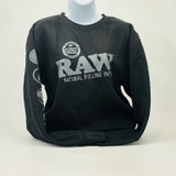 Raw -Crewneck Sweatshirt  Black - RPRAWR22058-S