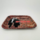 Famous Brandz - Rolling Tray Large Metal -Metal Jay And Silent Bob Wall