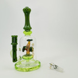 Aleaf - 10-inch Rafikis Place Tree Perc Waterpipe Aleaf - 10-inch Rafikis Place Tree Perc Waterpipe
