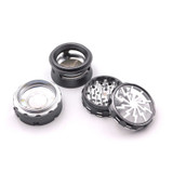 Manual Metal Grinder Thunderbolt With LED - Assorted Colors