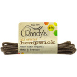 Randy's - 4 Ft Bundle of Hemp Wick - Small - Display 40 Counts Per Box Randy's - 4 Ft Bundle of Hemp Wick - Small - Display 40 Counts Per Box