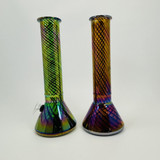 Soft Glass Waterpipe - 12 Inches (GR-Y-91) Soft Glass Waterpipe - 12 Inches (GR-Y-91)