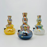 8 Inches - Soft Glass Waterpipe - Assorted Color- GR-Y-35 8 Inches - Soft Glass Waterpipe - Assorted Color- GR-Y-35