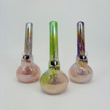 9 Inches - Soft Glass Waterpipe - Assorted Colors (GR-Y-42) 9 Inches - Soft Glass Waterpipe - Assorted Colors (GR-Y-42)