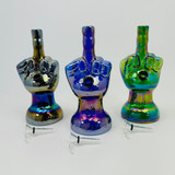 Glass Waterpipe - 8 Inches (GR-Y-15) Assorted Colors Glass Waterpipe - 8 Inches (GR-Y-15) Assorted Colors