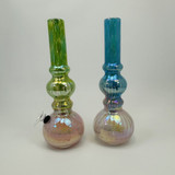 Soft Glass Waterpipe - 12 Inches (GR-Y-97) Soft Glass Waterpipe - 12 Inches (GR-Y-97)