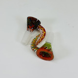 Male Bowl - 14mm With Horn Assorted Colors - 5 Pieces Per Pack Male Bowl - 14mm With Horn Assorted Colors - 5 Pieces Per Pack