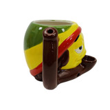 Rasta Stoner Emoji - Ceramic Mug 