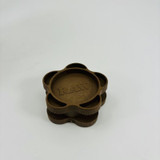 Raw - 2 Pieces - Hemp Plastic Fine Grinder - 12 Pieces Per Display