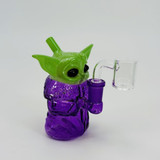 Glass Baby Yoda Waterpipe - 5 Inches Glass Baby Yoda Waterpipe - 5 Inches