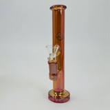 Straight Electroplated Waterpipe - 7 Inches