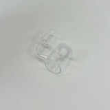 Quartz Banger - Core Reactor With White Opaque Bottom - 90 Degree Angle With Male Joint - 5 Counts Per Pack
