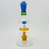 Waterpipe Beaker With UFO Perc - 10 Inches - RH-245 Waterpipe Beaker With UFO Perc - 10 Inches - RH-245