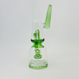 Waterpipe Mouthpiece With Dual UFO Perc - 45 Degree - 10 Inches - RH-232