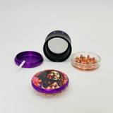 Grinder - 63mm - 4 Parts - Assorted Design - SD-118D Grinder - 63mm - 4 Parts - Assorted Design - SD-118D