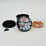Premium Grinder - 63mm - 4 Parts - Assorted Designs H2 - SD-109 Premium Grinder - 63mm - 4 Parts - Assorted Designs H2 - SD-109