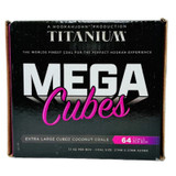 Titanium - Hookah Coals Mega Cubes - 64 Counts Per Box Titanium - Hookah Coals Mega Cubes - 64 Counts Per Box
