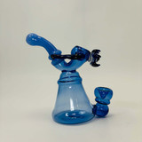 Waterpipe With Sherlock And Eye Perc - 7 Inch - Assorted - Price Per Piece - WPAG307 Waterpipe With Sherlock And Eye Perc - 7 Inch - Assorted - Price Per Piece - WPAG307