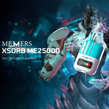 Memers XSORB - 25000 Puffs Disposable - 5 Counts Per Pack Memers XSORB - 25000 Puffs Disposable - 5 Counts Per Pack