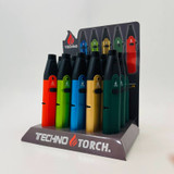 Techno Pen Torch - Assorted Color - 15 Counts Display - 19133 Techno Pen Torch - Assorted Color - 15 Counts Display - 19133