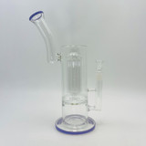 Bent Neck Waterpipe With Tree Perc - 14 Inch - Assorted - WP-2014