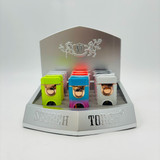 Scorch Torch Dual Function Torch - Reg Flame With See Thru Butane - Assorted Colors - 12 Counts Per Display