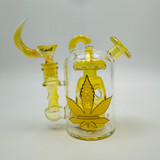 Aleaf Oasis Perc Waterpipe - 7 Inch - AL6122 Aleaf Oasis Perc Waterpipe - 7 Inch - AL6122