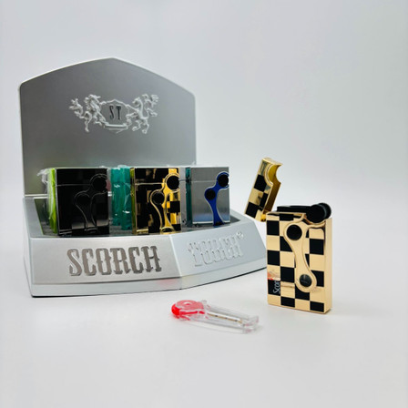 Scorch Torch Dual Fuction Reg Flame Torch - 12 Counts Per Display - Assorted - 61755