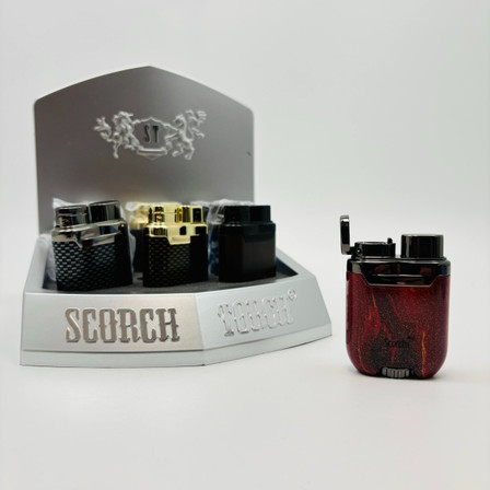 Scorch Torch Auto Open Easy Dial Torch - 9 Counts Per Display - Assorted - 61723 Scorch Torch Auto Open Easy Dial Torch - 9 Counts Per Display - Assorted - 61723