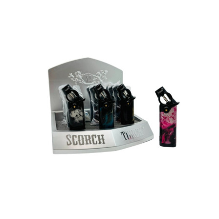Scorch Torch 45 Degree Torch - Pull Down Lite Easy Dial - 12 Counts Per Display - Assorted - 61743
