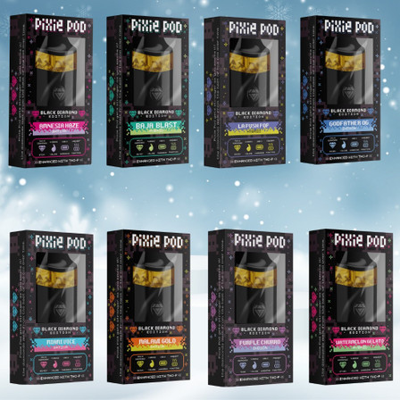 Pixie Pod Black Diamond Edition Thc-A - Thc-P Disposable - 4ml Pixie Pod Black Diamond Edition Thc-A - Thc-P Disposable - 4ml