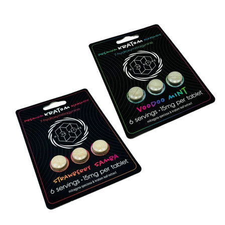 HON Kratom 7OH Tabs - 15 mg - 3 Counts Per Pack HON Kratom 7OH Tabs - 15 mg - 3 Counts Per Pack