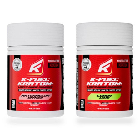 K-Fuel Kratom + Lion's Mane Gummies - 1030mg - 20 Counts Per Jar K-Fuel Kratom + Lion's Mane Gummies - 1030mg - 20 Counts Per Jar