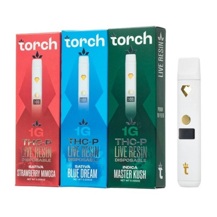Torch Live Resin Thc-P Disposable - 1 Gram Torch Live Resin Thc-P Disposable - 1 Gram