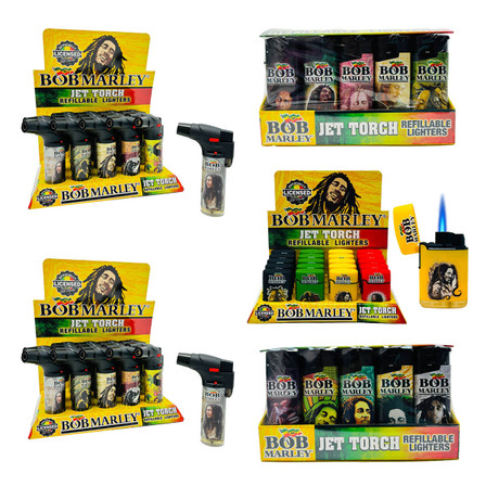 Bob Marley Jet Torch Lighter Bob Marley Jet Torch Lighter
