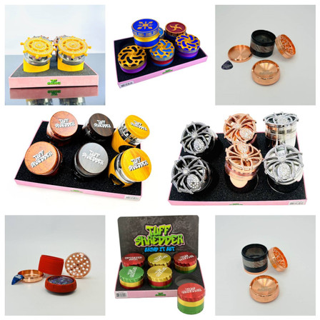 Tuff Shredder Grinder - 63mm - 4 Parts - Price Per Piece