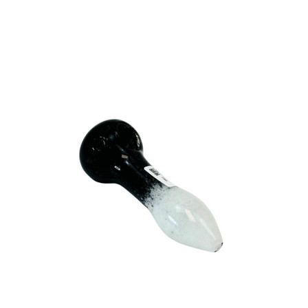 2 Tone Frit Glass Spoon Handpipe - 4.5 Inch - Assorted - HPMS227