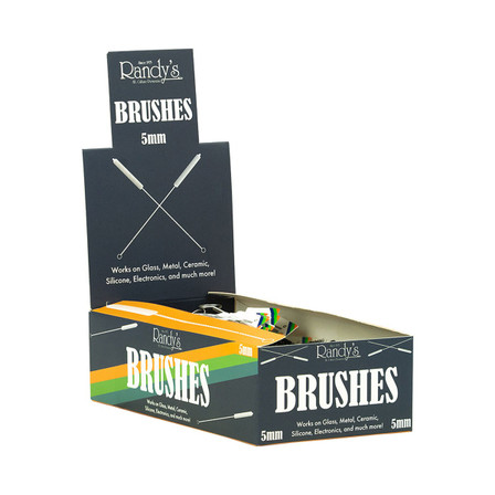 Randys Brushes - 5 mm - 48 Counts Per Display Randys Brushes - 5 mm - 48 Counts Per Display
