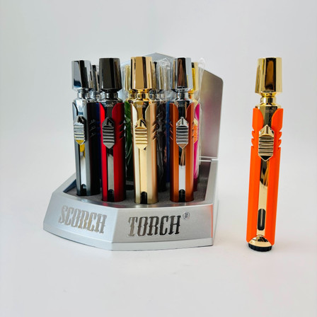 Scorch Torch 3T Extra Large Pencil Torch - Assorted - 12 Counts Per Display - 61595-1