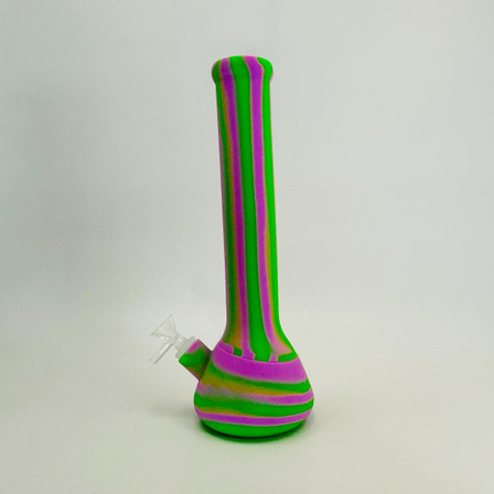 Silicone Beaker Waterpipe - 13.5 Inch - WPYHS68 - Assorted Colors Silicone Beaker Waterpipe - 13.5 Inch - WPYHS68 - Assorted Colors