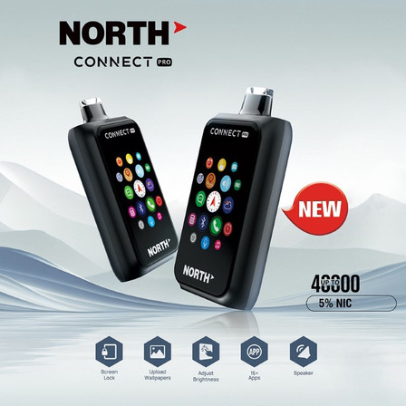 North Connect Pro 40000 Puffs Disposable - 5 Counts Per Pack North Connect Pro 40000 Puffs Disposable - 5 Counts Per Pack
