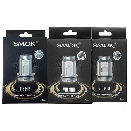 Smok V18 Mini Mesh Coils - 3 Counts Per Pack
