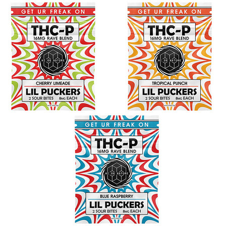 Hon Lil Puckers Thc-p 400mg Gummies - 25 Packs Per Jar Hon Lil Puckers Thc-p 400mg Gummies - 25 Packs Per Jar